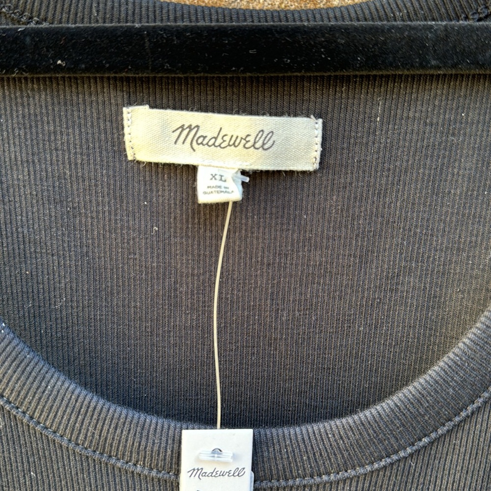 MADEWELL Supima Rib Mini Dress - Picture 6 of 6